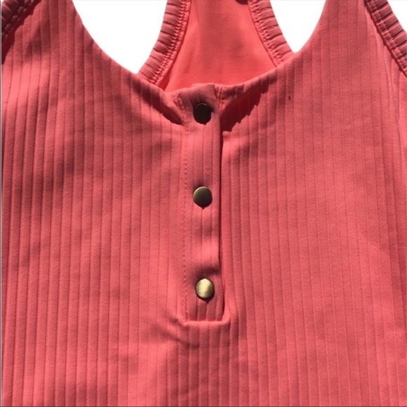 Victoria's Secret Sport Ribbed Henley Style Bodysuit - Picture 6 of 16